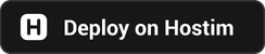 Deploy on Hostim message